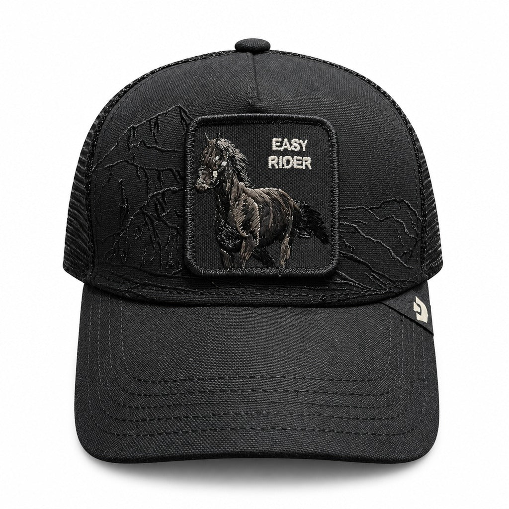goorin bros trucker EASY BLK GOORIN BROS