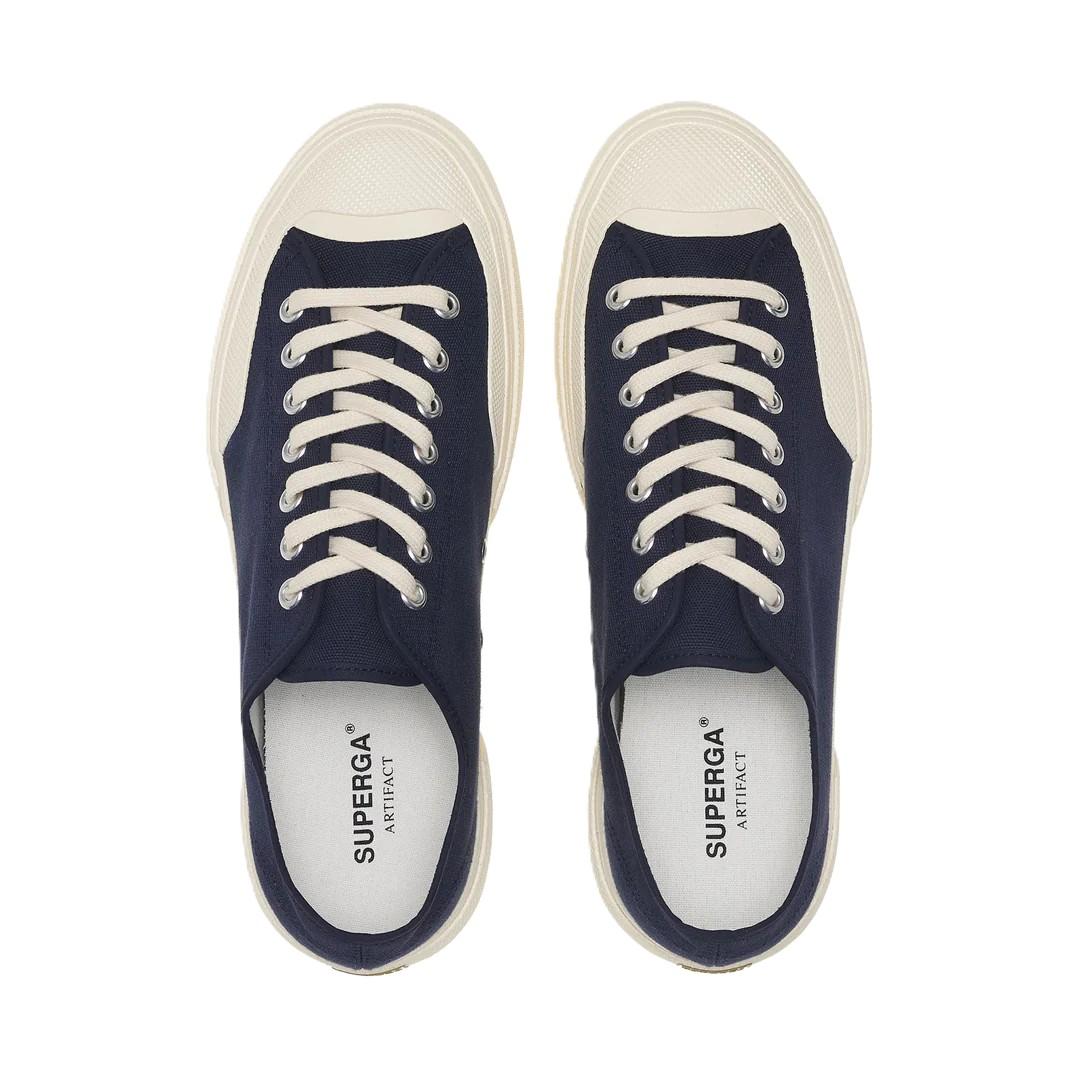 superga 2432 works low canvas 2432 NAVY SUPERGA