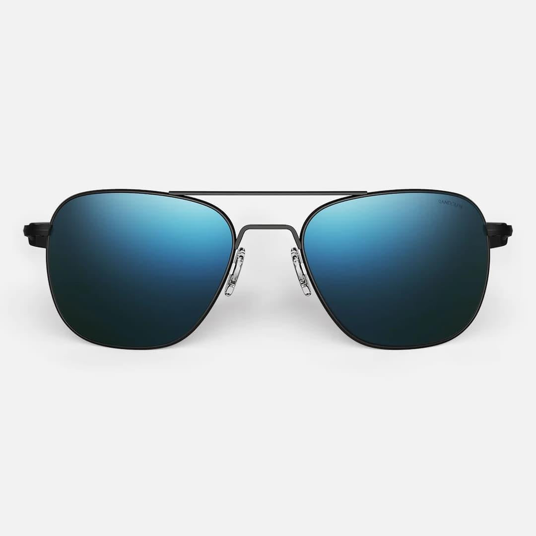 AVIATOR 58mm Matte Black Skytech-P Cobalt FRPE24-AF246 -BIANCO RANDOLPH
