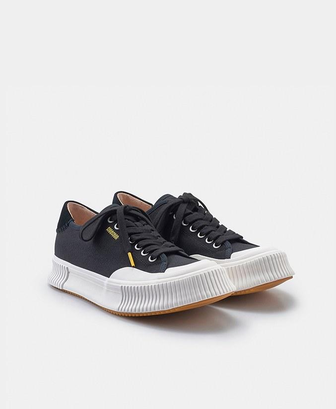 porter international adv canvas shoe 001 32661-001 BLACK PORTER INTERNATIONAL