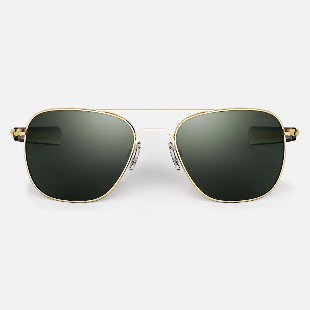 AVIATOR 55mm 23K Gold Skytech Polarized Agx FRPE24-AF059 -BIANCO RANDOLPH