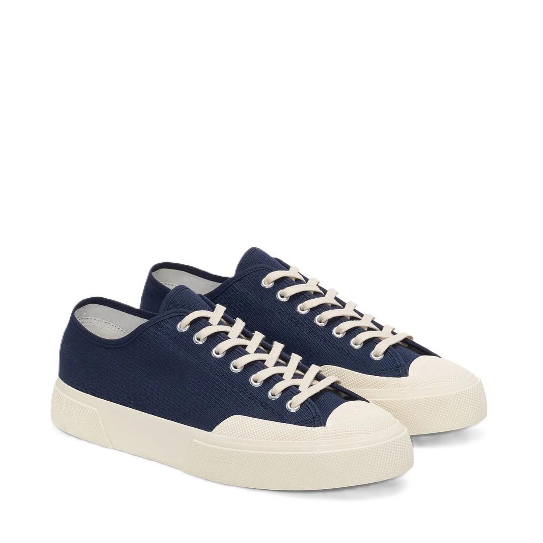 superga 2432 works low canvas 2432 NAVY SUPERGA