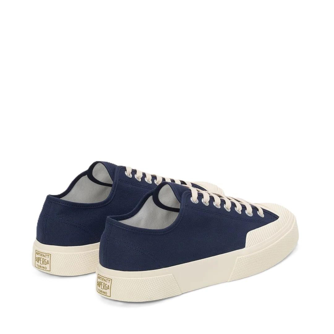 superga 2432 works low canvas 2432 NAVY SUPERGA