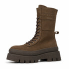 copenhagen woman lace-up boot cph691 nabuc chocolate CPH691  copenhagen 