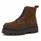 copenhagen woman lace-up boot cph697 suede chocolate CPH697  copenhagen 