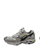 mizuno shoe s.l. wave rider 10 snow white black sylvan green D1GA210419 WHITE MIZUNO 