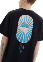 kafu-bis black cotton jersey KAFU-BIS 0A01 FLOWER MOUNTAIN 