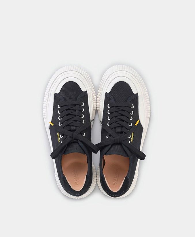 porter international adv canvas shoe 001 32661-001 BLACK PORTER INTERNATIONAL 