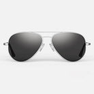 AVIATOR 61mm Matte Chrome  Skytech  Glass Polarize FRPE24-CR256 -BIANCO RANDOLPH 