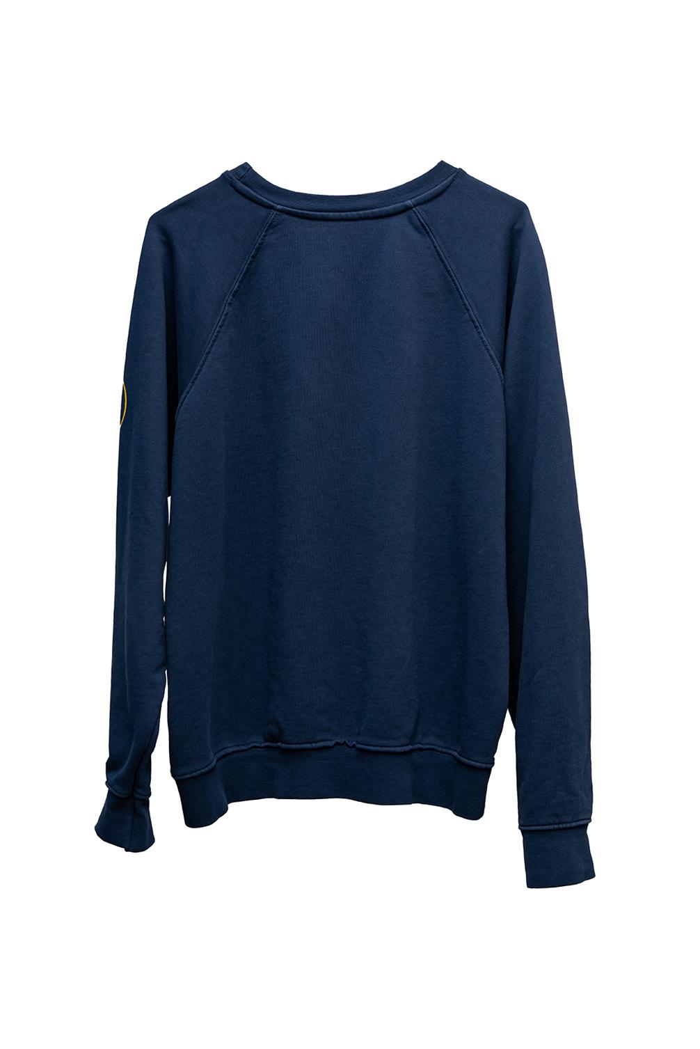 FLOW RUN CREWNECKBLU